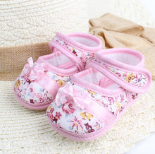 baby girls first walkers flowers bow shoesborn baby shoes for 3 12 months soft sole TIML66