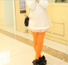 Baby Girls Kids Velvet Leggings Trousers Candy Color Underpants 12 Colors Pantyhose 5-12 Years TIML66
