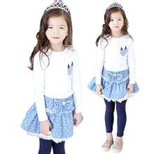 Baby Kids Girl Long Sleeve T-shirt Lace Collar Princess Blouse Tee Tops Pullover  TIML66