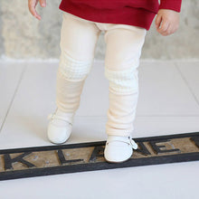 baby kids girls leggings pants basic elastic waist warm thick skinny trousers TIML66