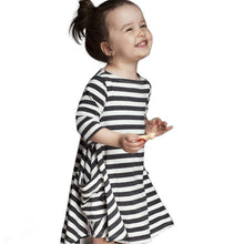 Baby & Mom Family Matching Outfits Dress Kids Pajamas Stripe Three Quater Sleeve Mother and Child Clothing TIML66