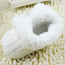 baby shoes infants crochet knit fleece boots wool snow crib shoes boy girl booties TIML66