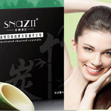 Bamboo Charcoal Handmade Soap Skin Care Treatment Natural Skin Whitening Blackhead Remover Acne Treatment Control Oil TIML66