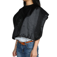 Black Hairdressing Apron Water Resistant Barbershop Hair Cloth Shampoo Cloth Hair Cutting Cape Professional Hairdressing Cape TIML66 TIML66