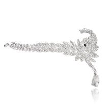Bling Pendant Crown Headband Water Drop Rhinestone Hairband for Wedding Party Forehead Jewelry TIML66 TIML66