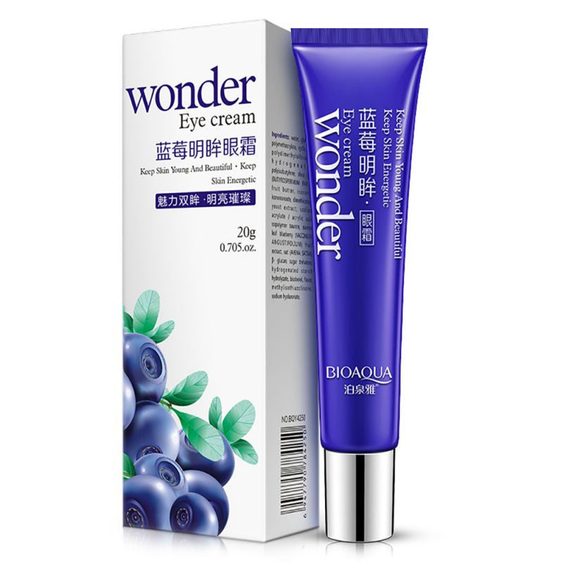 blueberry anti aging anti wrinkle dark circle remover moisturizer women eye cream 20g TIML66