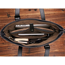 Men High-Grade Handbag Canvas PU Splice Zipper Multi-Pocket Tote Casual Business Laptop Bag Designer Bag TIML66 TIML66