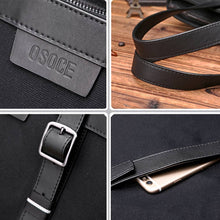 Men High-Grade Handbag Canvas PU Splice Zipper Multi-Pocket Tote Casual Business Laptop Bag Designer Bag TIML66 TIML66