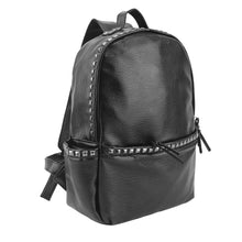 rivet women backpacks rugzak punk ladies small pu leather travel bag school bags for teenage girls mochilas mujer TIML66