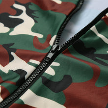 Sexy Outfits Women Jumpsuit Camouflage Print V Neck Long Sleeve Bodycon Playsuit Rompers Army Green Catsuit TIML66 TIML66