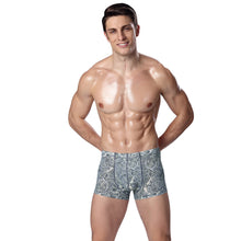 sexy men underwearcuecas boxers shorts underpants floral print elastic waist mens underwear boxers panties TIML66