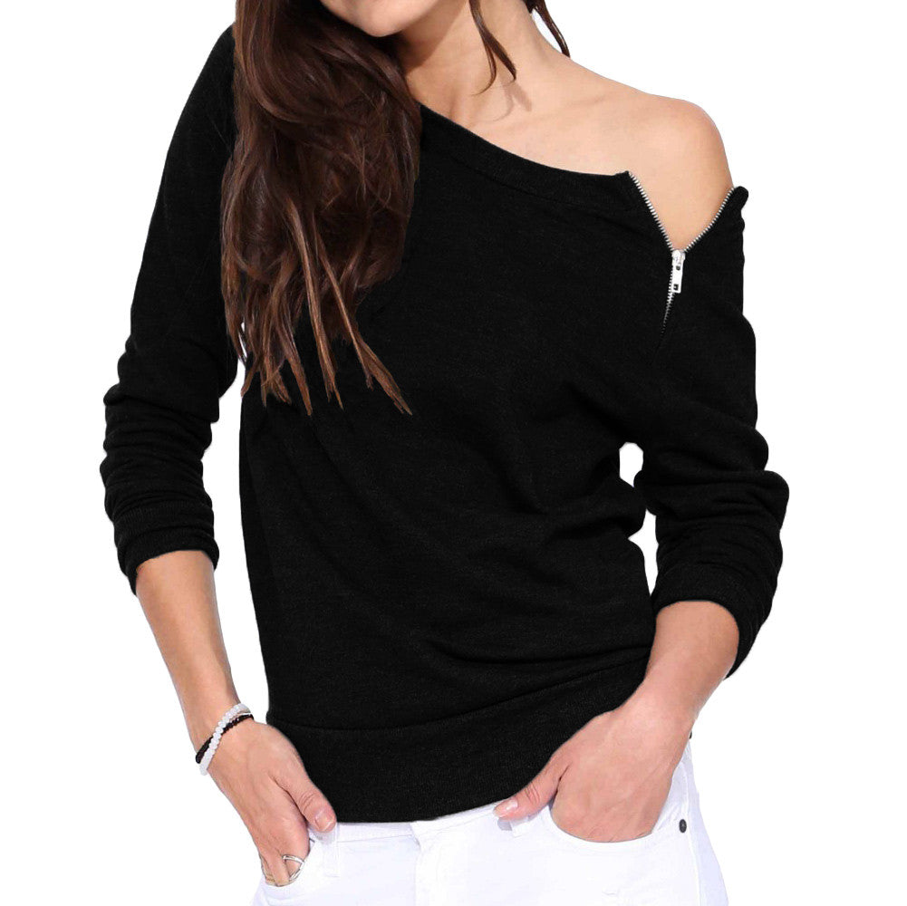 Camisas Femininas Korean Women Shirts Blouses Side Zipper Long Sleeve Casual Blusa Plus Size Blusas Feminina Women Clothing TIML66 TIML66