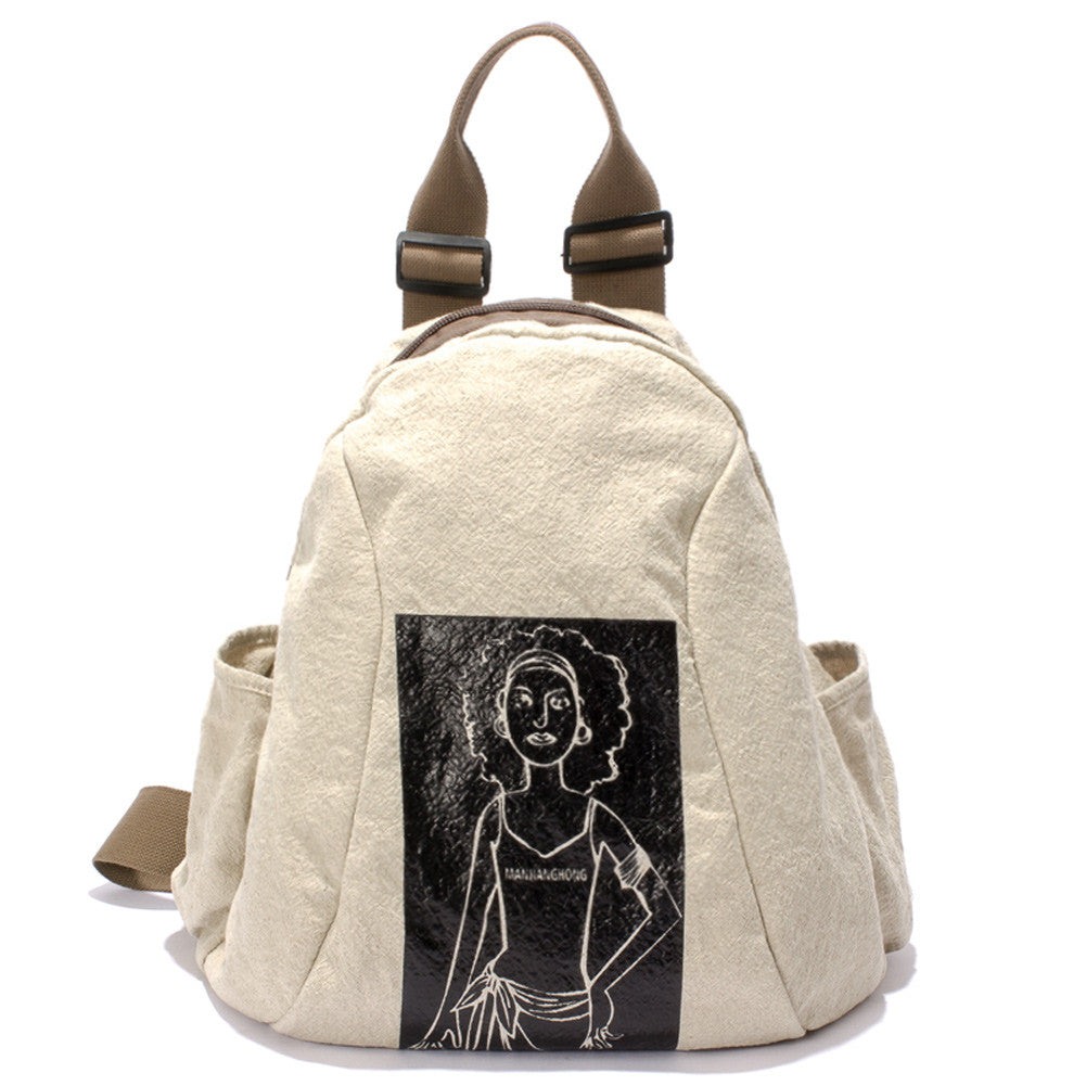 Canvas Backpacks Printing Men Women Shoulder School Bags For Student Book Bag Schoolbag Casual Bolsas Mochilas Femininas TIML66 TIML66
