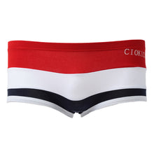comfortable men boxer shorts u convex pouch panties sexy striped elastic waist breathable mans underwear underpants TIML66