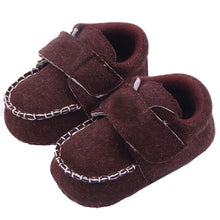 cozy baby linen crib shoes kid boy girl non slip loafers shoes 0 12m TIML66