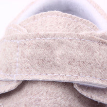 cozy baby linen crib shoes kid boy girl non slip loafers shoes 0 12m TIML66