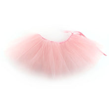 Cute Baby Girls Tulle Party Ballet Dance skirt Pure Colors Short Cake Skirt 2-7Y TIML66