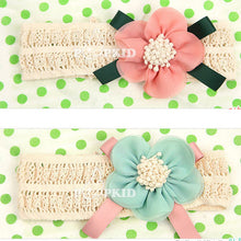 cute baby kids girls hair bands headbands bowknot flower hairclips ribbon headdress hair wear TIML66