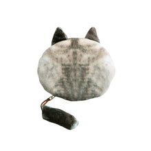 cute women coin purse animal head print zipperclosure cute mini wallet small cartoon clutch bag TIML66