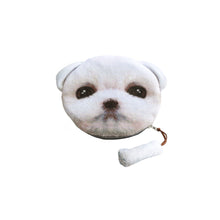 cute women coin purse animal head print zipperclosure cute mini wallet small cartoon clutch bag TIML66