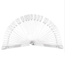 False Display Nail Art Fan Wheel Polish Practice Tip Sticks Nail Art 50pcs Top Good PY7 TIML66
