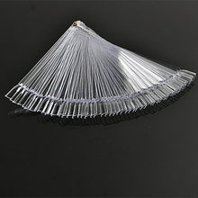 False Display Nail Art Fan Wheel Polish Practice Tip Sticks Nail Art 50pcs Top Good PY7 TIML66