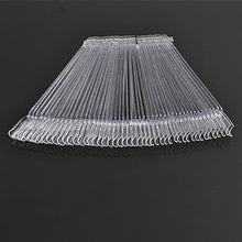 False Display Nail Art Fan Wheel Polish Practice Tip Sticks Nail Art 50pcs Top Good PY7 TIML66