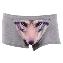 3D Wolf Eagle Underwear Men Cotton Boxer Cartoon Panties Ucrotch Animal Print Shorts Calzoncillos Homme TIML66
