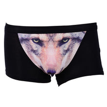 3D Wolf Eagle Underwear Men Cotton Boxer Cartoon Panties Ucrotch Animal Print Shorts Calzoncillos Homme TIML66