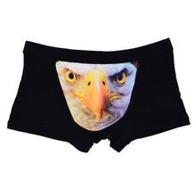 3d wolf eagle underwear men cotton boxercartoon panties ucrotch animal print shorts calzoncillos homme TIML66