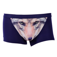 3D Wolf Eagle Underwear Men Cotton Boxer Cartoon Panties Ucrotch Animal Print Shorts Calzoncillos Homme TIML66