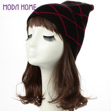 unisex knitted hats caps warm skullies beanies solid hip hop snap slouch bonnet gorro men women headwear TIML66