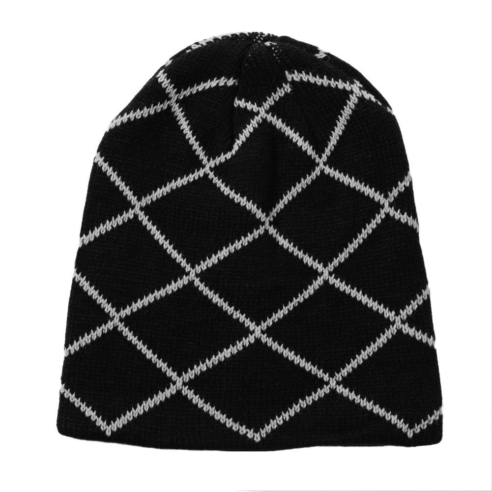unisex knitted hats caps warm skullies beanies solid hip hop snap slouch bonnet gorro men women headwear TIML66