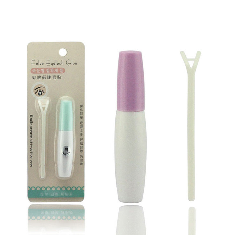 clear white waterproof false eyelashes makeup adhesive eye lash glue TIML66