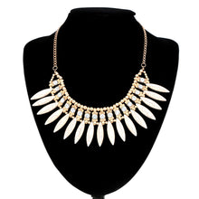Jewelry Elegant Shinning Rhinestone Necklace Crystal Turquoise Necklace Girls Christmas Gift TIML66 TIML66