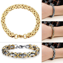 men bracelets gold chain link bracelet stainless steel width mm bracelet TIML66