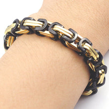 men bracelets gold chain link bracelet stainless steel width mm bracelet TIML66
