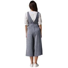 Rompers Womens Jumpsuits Contrast Stripe V-Neck Sleeveless Belt Wide Leg Pants Pockets Zipper Closure Playsuit TIML66 TIML66