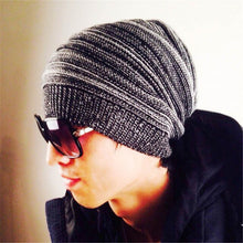Fashion Beanies Cap Men Knit Woolen Slouch Slouchy Warm Skull Ski Hat Caps New TIML66