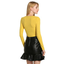 Women Basic Knitwear Cross Lace-Up Tricot V Neck Long Sleeve Solid Slim Knitted Shirt Knitting Plus Size Pullover Tops TIML66 TIML66