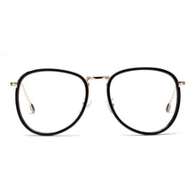 women men retro nerd glasses metal frame clear lens eyewear  spectacles eyeglasses TIML66