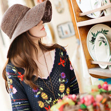 women straw hat wide brim woven design foldable sun beach hat coffee chapeu feminino TIML66