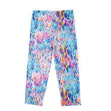 fitness women leggings high waist floral printing cropped yuga pants workout casual pants trousers women leggins TIML66
