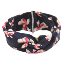 Floral Print Turban Headband, Baby Top Knot Headband, Girls Headwrap Head Band Hair Accessories Headwear Bandeau Bebe Fille LE3 TIML66