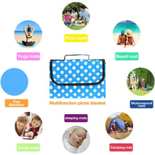 Foldable Baby Crawling Playing Mat Baby Toys Multi-functional Picnic Mat Waterproof Moisture-proof Blanket Cushion 140 * 120 CM TIML66 TIML66