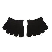 Half Foot Socks Finger Skid Peep Toe Anti Slip Pilates Ankle Durable High Heel Half Open Five Calcetines Socks TIML66