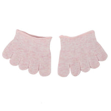 Half Foot Socks Finger Skid Peep Toe Anti Slip Pilates Ankle Durable High Heel Half Open Five Calcetines Socks TIML66