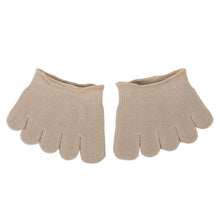 Half Foot Socks Finger Skid Peep Toe Anti Slip Pilates Ankle Durable High Heel Half Open Five Calcetines Socks TIML66