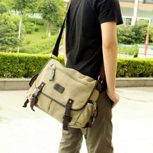 men messenger bags canvas vintage shouldercrossbody bag school student bag for mens casual bag TIML66