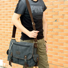 men messenger bags canvas vintage shouldercrossbody bag school student bag for mens casual bag TIML66